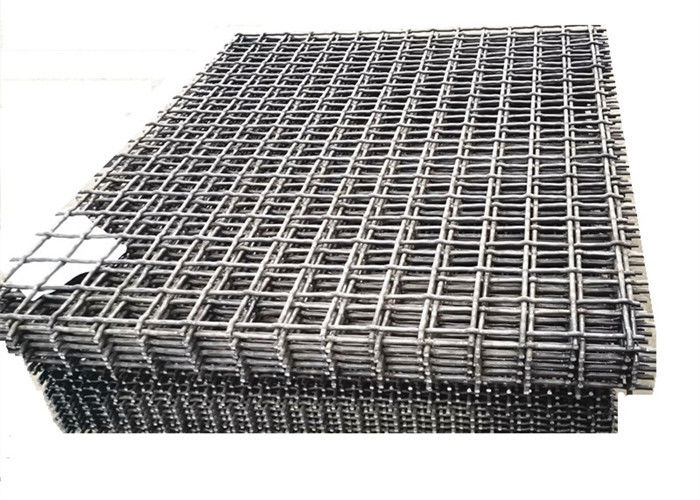 65 Mn Steel Quarry Screen Mesh Square Opening For Screening Rock/Gravel