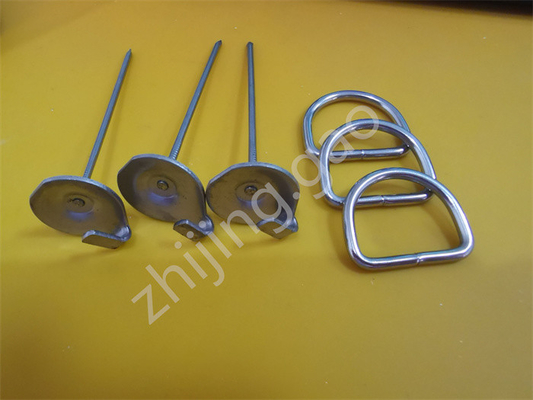 304 Stainless Steel Lacing Anchors To Connect Insulation Blankets