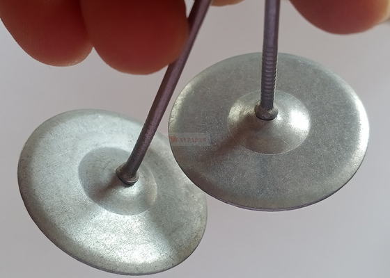 2mm Galvanized Steel Metal Quilting Pins Used For The Fabrication Of Insulation Blankets