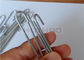 2.0x100mm Stainless Steel J Hooks Used With Black Self Lock Washers To Secure Mesh To Solar Panels