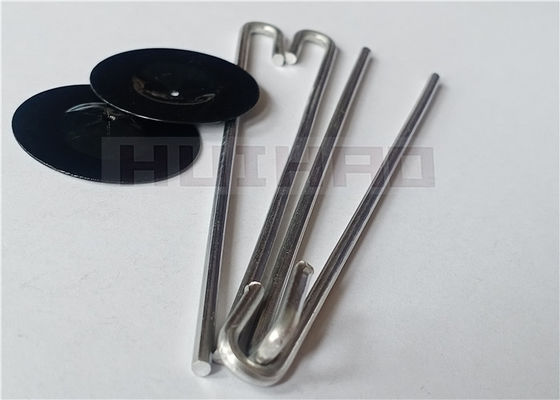 Odm Aluminum J Hook Pins With Self-locking Washers To Secure Wire Mesh To Solar Panels