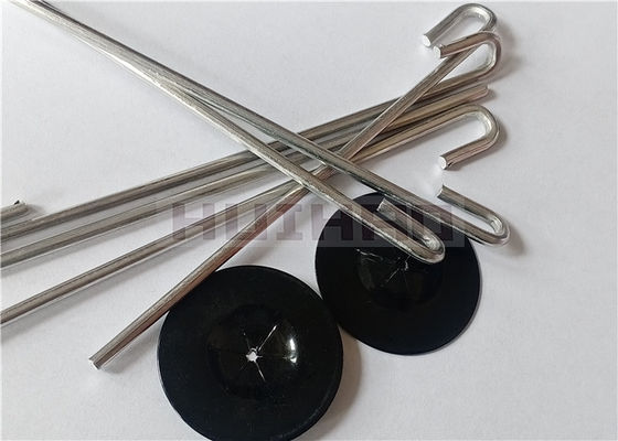 38mm Black Painted Self Locking Washer Clips To Fix Wire Mesh Screening To Solar Panels