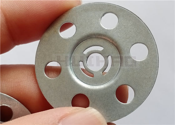 35mm Insulation Metal Fixing Washer Discs Galvanized Steel For Tile Backer Boards