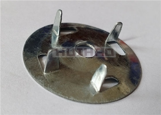 Galvanized Steel 4-Claw Tile Backer Board Washers 1-1/4" Used For Secure Insulation Boards