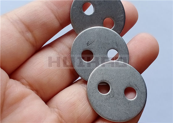 Stainless Steel 2 Hole Lacing Washers 25mm Used For The Fabrication Of Removable Insulation Covers