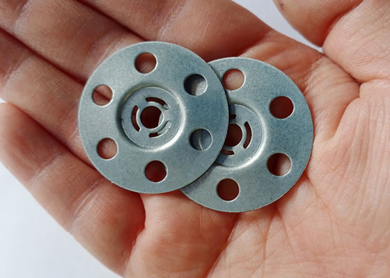 35mm Metal Insulation Discs Tile Backer Fixing Washer With Plasterboard Screws