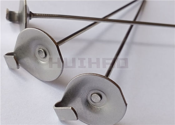 4-1/2" Stainless Steel Lacing Anchors Used For The Fabrication Of Removable Insulation Blankets