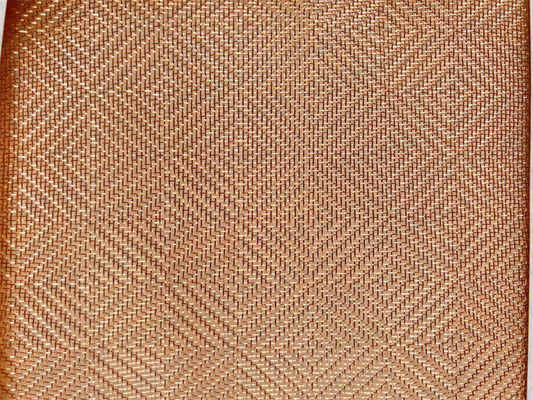 Fine Copper Laminated Glass Decorative Mesh Fabric Architecture Designer