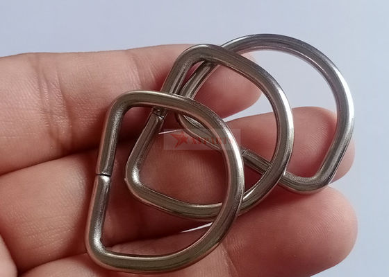 25x30mm Metal D Rings For Fabrication Of Removable Insulation Blanket