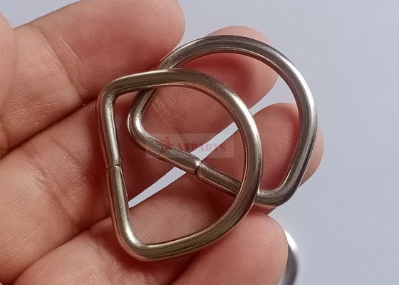 25x30mm Metal D Rings For Fabrication Of Removable Insulation Blanket