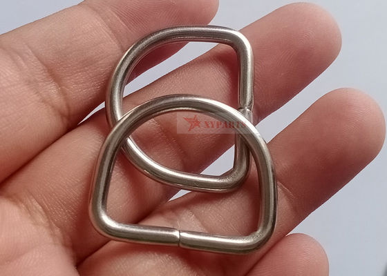 25x30mm Metal D Rings For Fabrication Of Removable Insulation Blanket