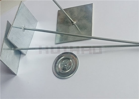 200mm Galvanized Steel Self Stick Insulation Hangers For Hvac Ductwork