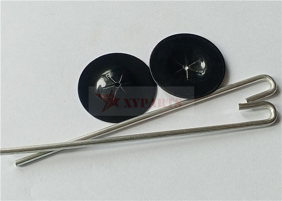 2.5mm Aluminium Solar Panel Proofing Mesh Clips With Black Coating Self Locking Washers