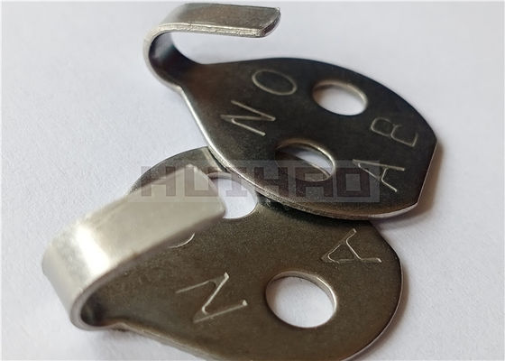 7/8" Stainless Steel Lacing Anchor Hooks For Insulation Blankets Of Exhaust Pipes