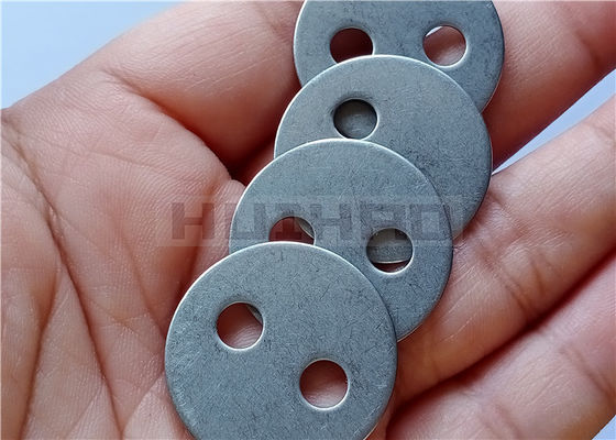 1" Stainless Steel Lacing Washers Used To Fasten Insulation Blankets With A Tie Wire