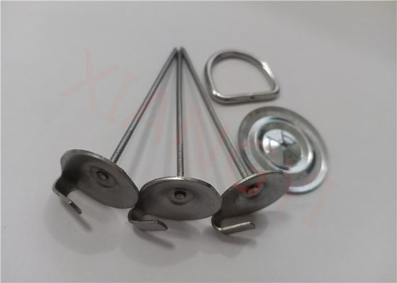 2 ½" X 14g Stainless Steel Lacing Anchors For Fastening Lagging To Exhaust Systems