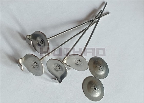 14 Gauge Stainless Steel Lacing Anchors For Fabricating Removable Insulation Covers