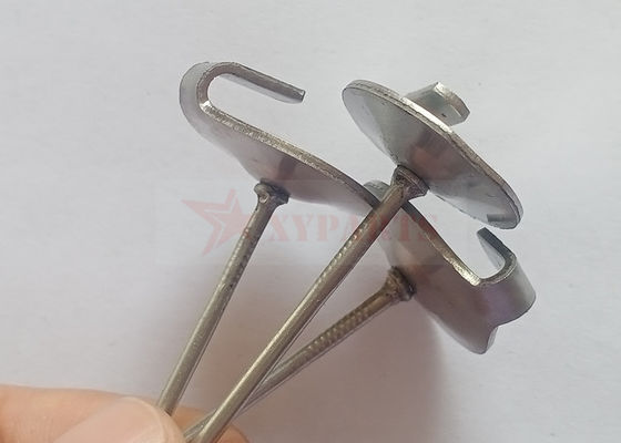 14 Ga 304 Ss Round Head Lacing Anchors With Strong Big Head On Nail And Thick Plate For Head