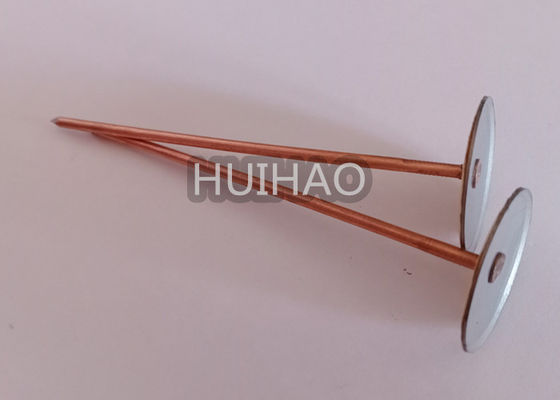 2.7mm Dia Capacitor Discharge Cup Head Pins & Paper Washer For Securing Insulation
