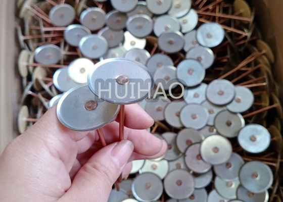 12 Gauge 7/8" Capacitor Discharge Cd Mini Cup Head Weld Pins For Duct Liner
