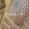 7 Mm Brass Copper Chain Mail Ring Mesh Curtain Welded Type