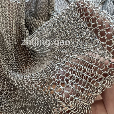 7mm Welded Type Sus304 Rings Chainmail For Protective Clothing