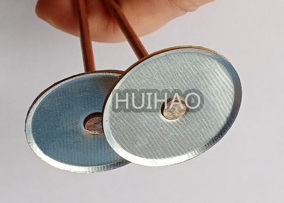 1" Length Galvanised Cup Head Capacitor Discharge Cd Weld Pins With Paper Washer