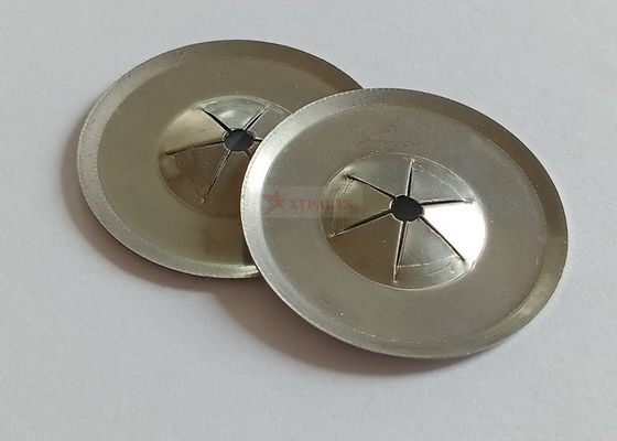 1-1/2" Round Self Lock Washers Stainless Steel Used To Secure Board Or Batt Insulation