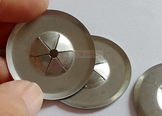 1-1/2" Round Self Lock Washers Stainless Steel Used To Secure Board Or Batt Insulation