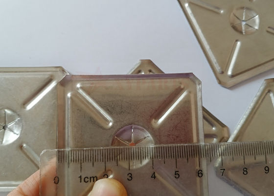 Stainless Steel Square Self Locking Washers 2-1/2" Used To Fix Insulation Pins