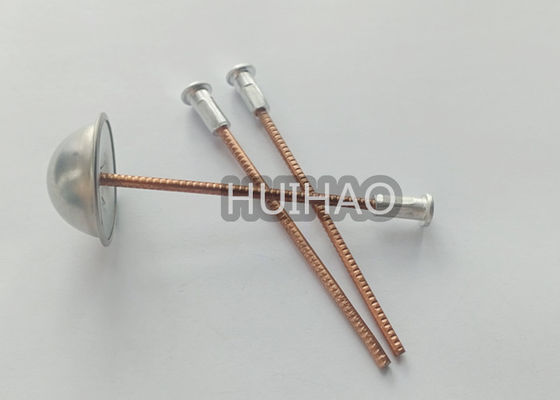 3mm Capacitor Discharge Bi Metallic Insulation Pin With Shaft