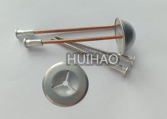 3mm Capacitor Discharge Bi Metallic Insulation Pin With Shaft