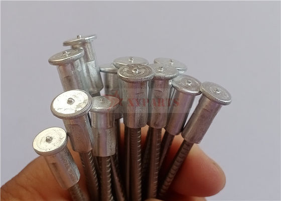 M3*75mm Bi-Metallic Cd Stud Welding Pins With Aluminum Flange For Sheet Metal Fabrication