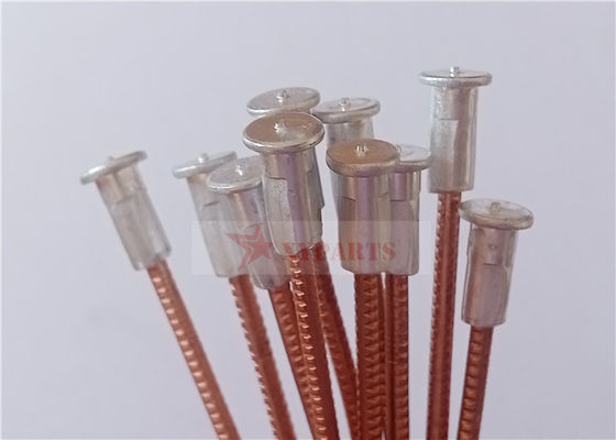 Ship Building M3x90mm Bimetallic Cd Pins With Aluminum Base Copper Coat Steel Nail