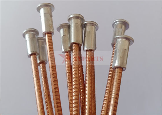 Ship Building M3x90mm Bimetallic Cd Pins With Aluminum Base Copper Coat Steel Nail