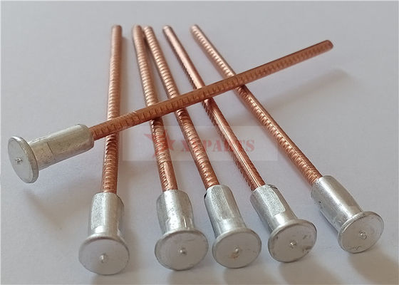 Ship Building M3x90mm Bimetallic Cd Pins With Aluminum Base Copper Coat Steel Nail