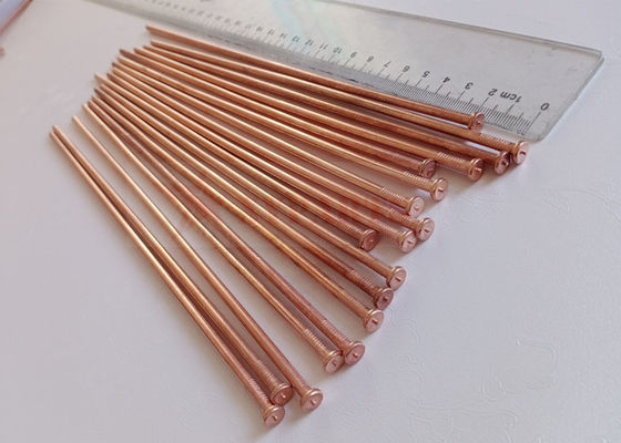 5mm Capacitor Discharge Weld Pins Low Carbon Steel Copper Coating