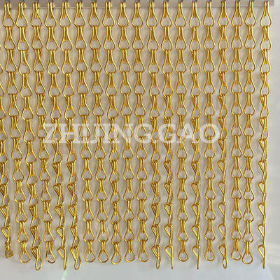 Lobby Partition Aluminum Chain Curtain Colors Treatment