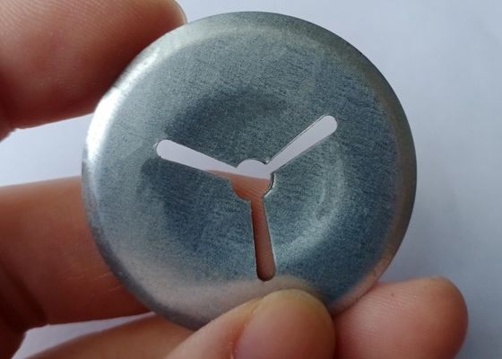 1-1/2" Galvanized Steel Insulation Speed Clips For Weld Studs