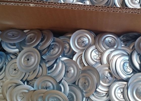 30mm Galvanized Steel Round Insulation Washer With Bevel Edge