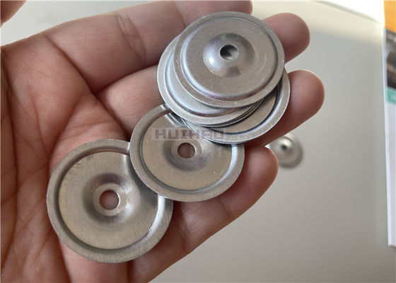 Galvanized Steel 30mm Insulation Fastening Plates For Attaching Insulation And Cover Boards