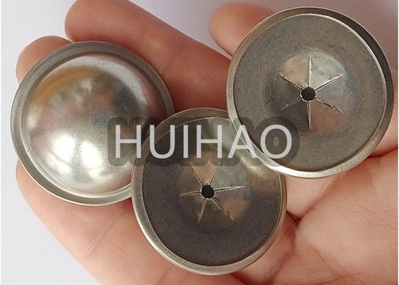 Stainless Steel 304/316 Insulation Dome Cap Washer For HAVC System