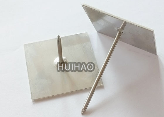 50mm Galvanized Self Stick Insulation Pins With Aluminum Pins