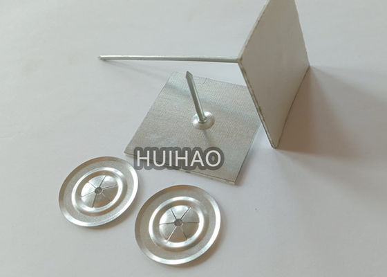 50mm Galvanized Self Stick Insulation Pins With Aluminum Pins