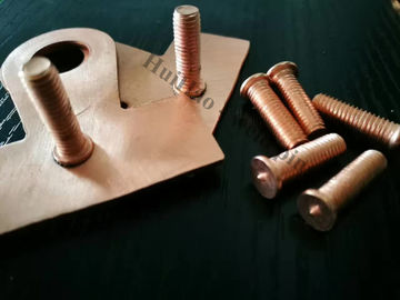 Coppered Steel Threaded Stud Welder Pins 1/4" For Capacitor Discharge Welder