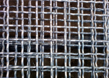 65Mn High Carbon Stone Crusher Self Cleaning Screen Mesh  For Quarry Equipment