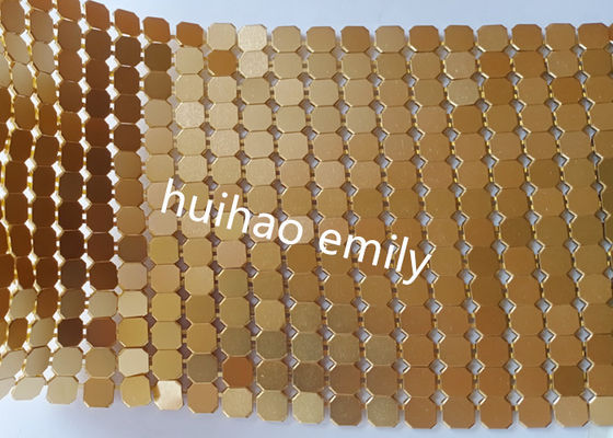 Aluminum Fashion Metallic Flake Fabric Drapery With Various Colors