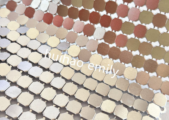 Aluminum Fashion Metallic Flake Fabric Drapery With Various Colors