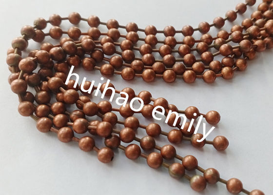5mm Fireproof Steel Ball Bead Chain Curtain For Internal Partition