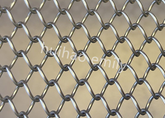 1.2mm Wire Aluminum Metal Mesh Drapery For Restaurant Decoration